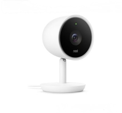 Nest Cam IQ Indoor 1080p HD Smart Wi-Fi Security Camera White