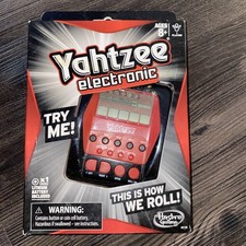 Hasbro Yahtzee Handheld Digital Game - A2125 - NEW- Factory Sealed