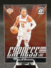 Jalen Brunson Express Lane 2024-25 Panini Donruss Optic #21