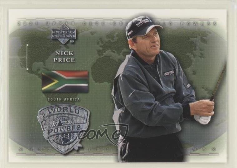 2004 Upper Deck World Powers Nick Price #98 8d1