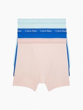 Calvin Klein Men's NB4003-930 Cotton Classic Fit 3-Pack Boxer Brief Size MEDIUM