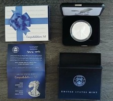 2026 P CONGRATULATIONS SET AMERICAN EAGLE ONE OUNCE SILVER PROOF WITH BOX COA