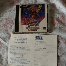 fm towns marty games Super Streets Fighter2