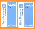 Lot de 2 Cartes / Pass Navigo Easy souple - Ticket de Métro Paris - RATP/SNCF -