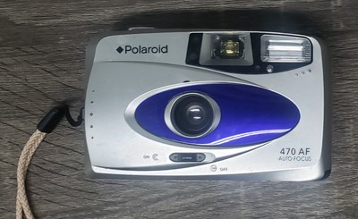 Polaroid 470 AF Auto Focus 35mm Camera With Flash  - NOT TESTED