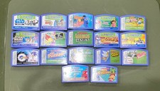 LeapFrog Leapster Learning Game Cartridges Lot of 17 With Guides Leap Frog