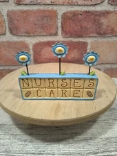 2012 Blossom Bucket Suzi Skoglund Nurses Care Shelf Sitter Flowers And Bandaids