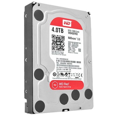 Western Digital WD40EFRX（3.5 HDD 4TB） Western Digital WD40EFRX 4TB 64MB 5400RPM SATA III 3.5-Inch