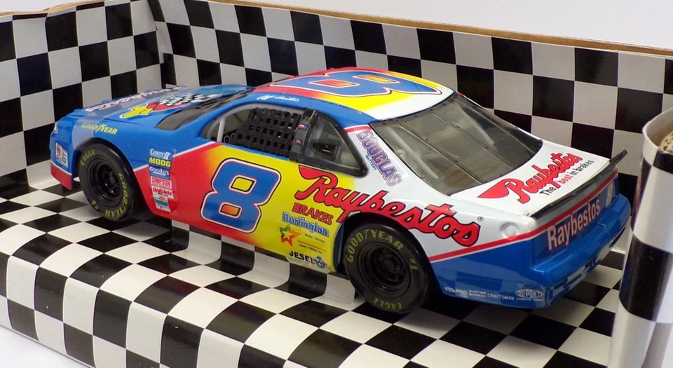 Ertl escala 1/18 7221 - Ford Thunderbird Raybestos Stock Car - #8 Jeff Burton Foto 2 de 4