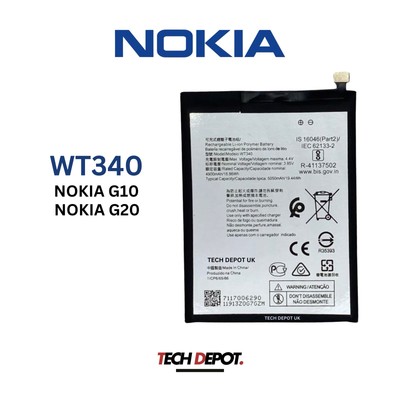 Nokia G10/G20 - WT340 Ersatzakku 5050mAh