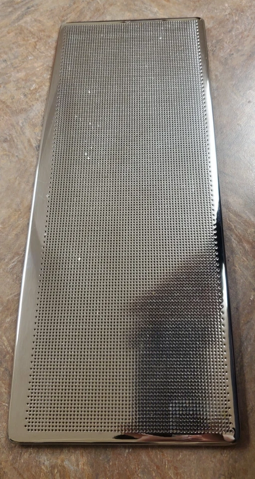 Pontiac Catalina 1960 tablero altavoz rejilla cromo ¡bonito! Foto 4 de 4