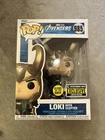 Funko Pop! Vinyl Avengers Loki with Scepter #985 Glow Entertainment Earth Exclu…