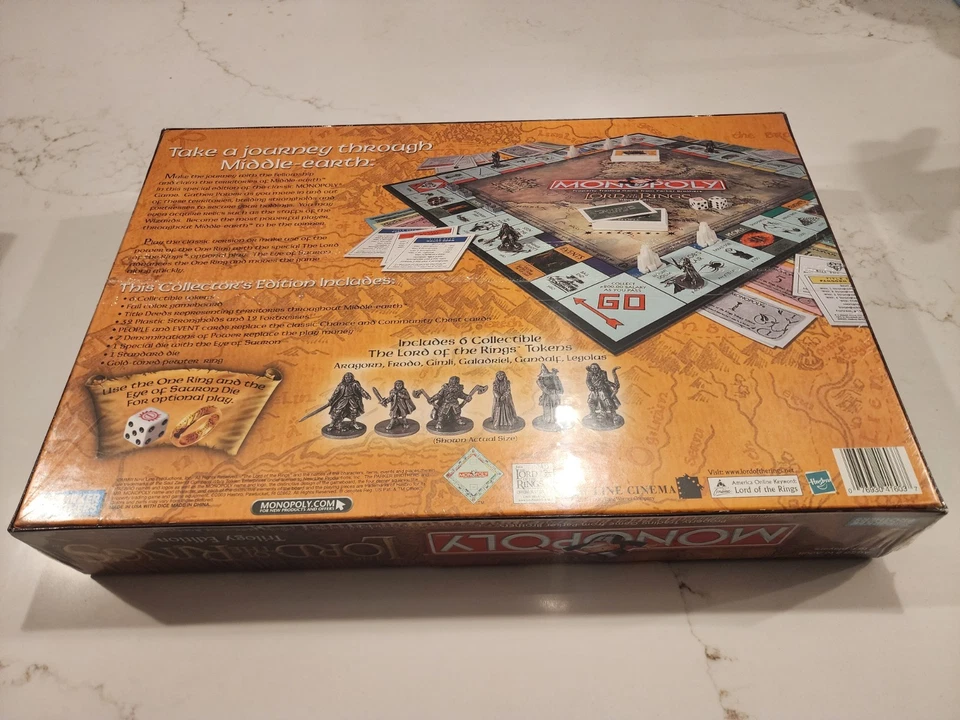 Hasbro Gaming Monopoly - The Lord of the Rings Trilogy Edition - Image 2 of 2