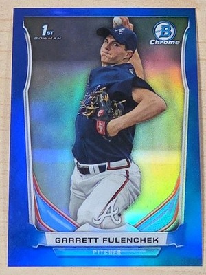2014 Bowman Draft Picks & Prospects Blue Chrome #CDP72 Garrett Fulenchek #/399