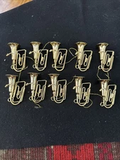 Christmas decorations musical instruments Kurt Adler lot of 10