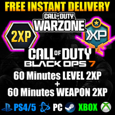 Warzone / Black Ops 7 Double XP 60 minuti Dual | BO7 COD 2XP CODICI | RESET LIMIT |