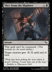 Slice from the Shadows 103 - Murders at Karlov Manor Common Instant MTG