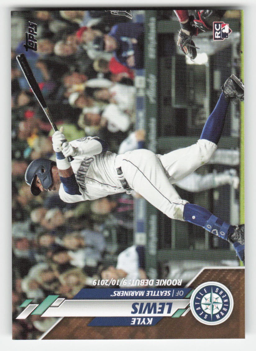 Kyle Lewis 2020 Topps Update Gold SN #U-21 0420/2020