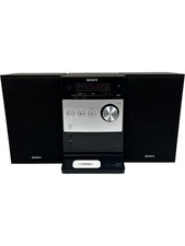 Sony HCD-FX300i Micro Hi-Fi Stereo System CD iPod Dock with 2 Bookshelf Speakers