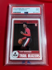 2023 Panini Hoops Scoot Henderson RC Rookie #297 PSA 9 MT