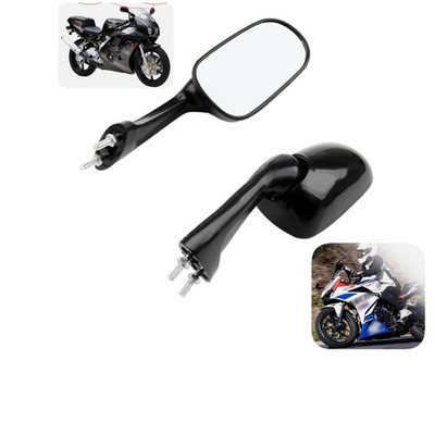 Spiegel Paar Schwarz für Honda CBR 400 RR CBR400 RVF 400 R VFR 400 VFR400 RVF400