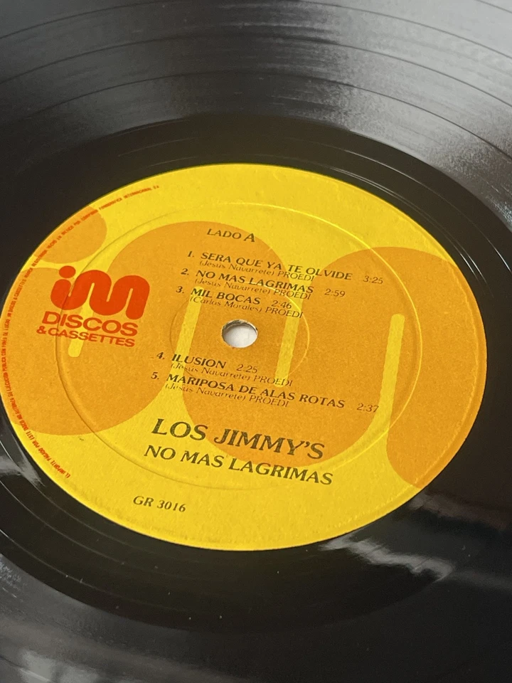 Los Jimmy's - No mas lagrimas - Rare - Mexican - Image 3 of 4