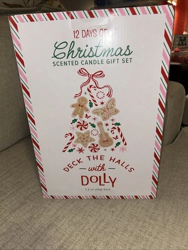 Dolly Parton 12 Days Of Christmas Candle Set From Dg! - product listing photo
