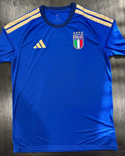 New Men's Adidas Italy 26 Home Fan Jersey Style JY7588 Size XL