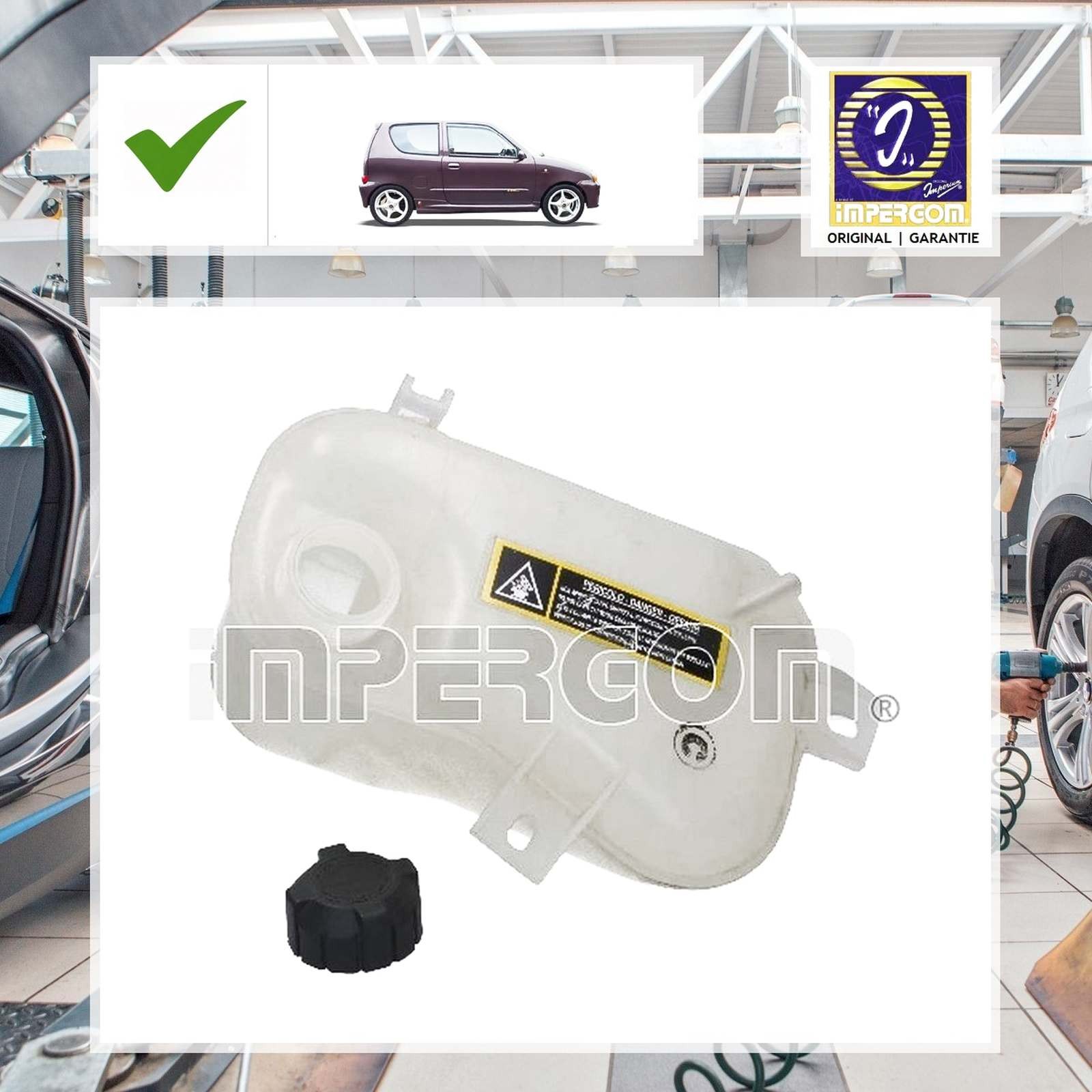 Ausgleichsbehälter, Kühlmittel Original Imperium 29863 für Fiat