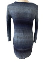 Polo Ralph Lauren Mason Knit Dress Faded Indigo Ombre Size XS