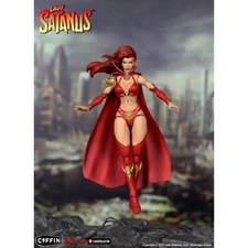 In Stock Lady Satanus Figure Executive Replicas Coffin Comics Loose Collector 