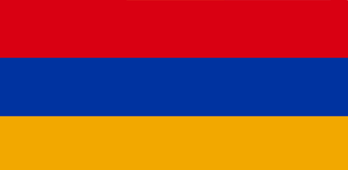 PEGATINA DE BANDERA ARMENIA 3X5 con cinta de transferencia calidad parachoques pegatina de vinilo Armenia - Imagen 2 de 3