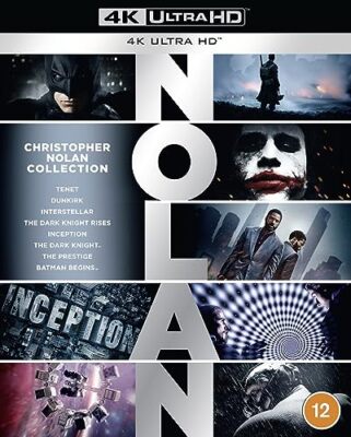 Christopher Nolan Collection (8 Films) 4K Ultra HD Region Free