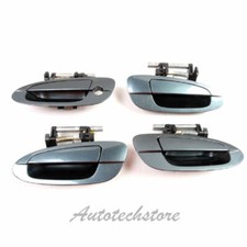 Outside Door Handle Set 4pcs For 02 03 04-06 Nissan Altima Bx4 Opal Blue Ds174 Outside Door Handle Set 4pcs For 02 03 04-06 Nissan Altima Bx4 Opal Blue Ds174