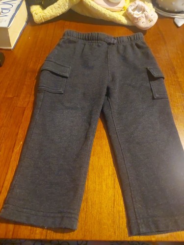Jumping Beans Dark Gray Pants 24 Month Toddler - 第 2/3 張圖片