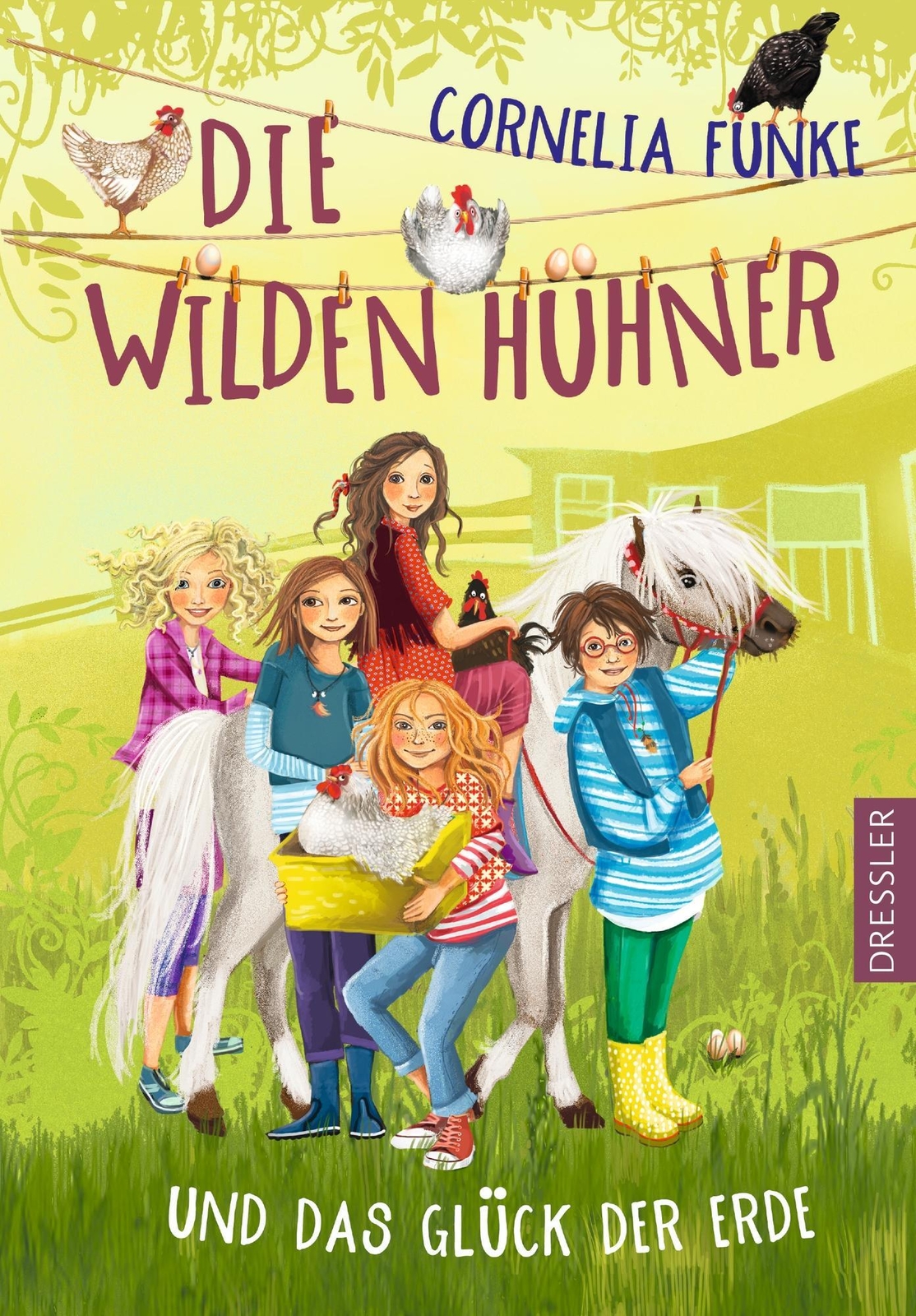 Thumbnail - Cornelia Funke | Die Wilden Hühner Und Das Glück Der Erde | Buch |