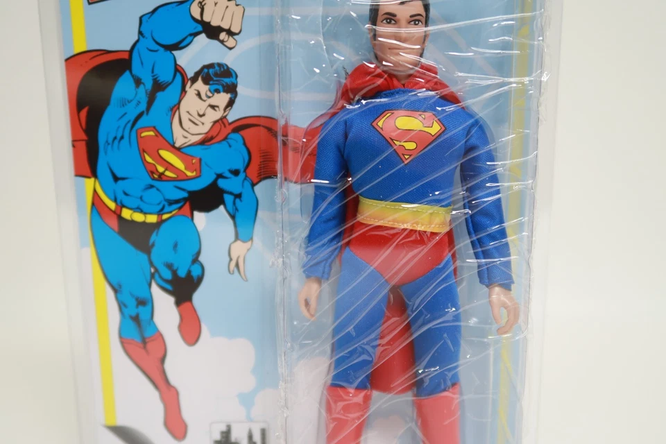 ¡Los héroes más grandes del mundo de Superman! Figuras de acción retro de 8" Toy Co. DC Comics 2014 Foto 4 de 4