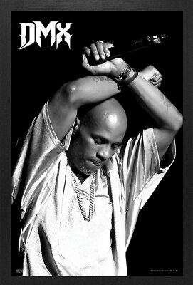 DMX ARMS CROSSED 13x19 FRAMED GELCOAT POSTER HIP HOP RAP MUSIC