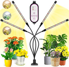 Garpsen Grow Lights for Indoor Plants, 80 Leds Full Spectrum Led Plant Grow Ligh