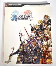 NEW Final Fantasy Dissidia Brady Games Official Strategy Guide Book w/ POSTER