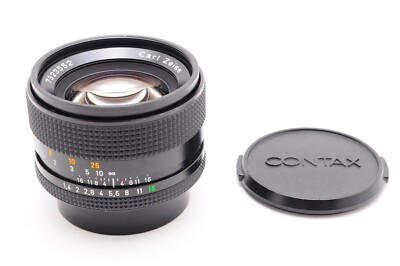 超美品 CONTAX Planar 50mm F1.4 T* MMJ #214 Exc+4] CONTAX Carl Zeiss Planar T* 50mm f/1.4 MMJ MF Prime