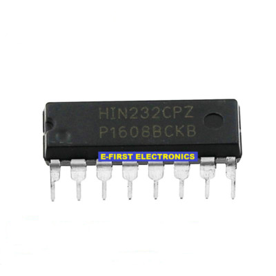 100pcs HIN232CPZ Transceiver RS232 Communication Chip DIP-16