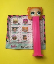 Sprints (LOL Surprise) - PEZ Dispenser + Attachment - 7.5 Patent - China - Rare