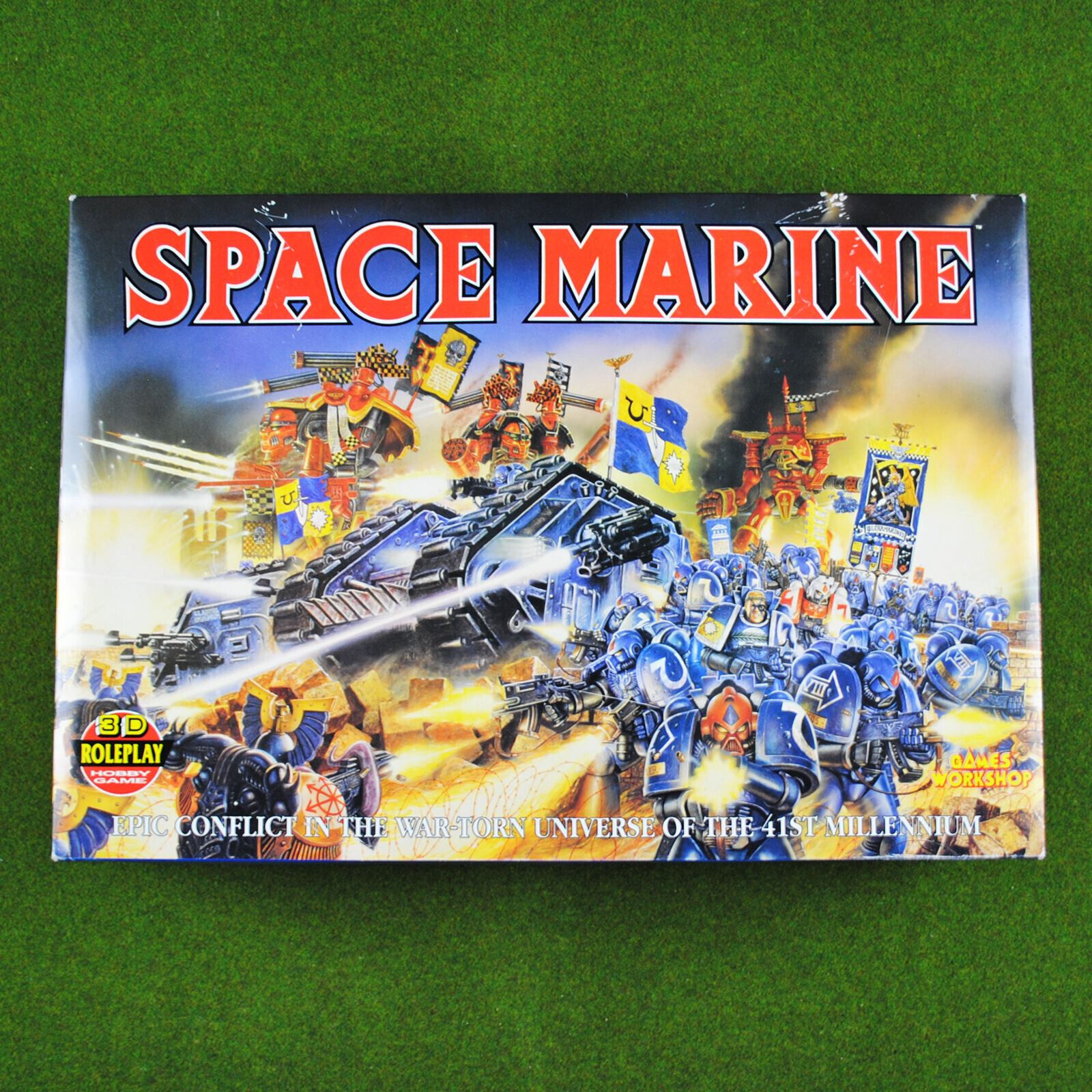 Epic 40K SPACE MARINE Core Game Boxed Set (1991 Ed.) Games Workshop  Warhammer