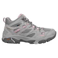 Hi-Tec Apex Lite Mid Waterproof Round Toe Hiking  Womens Grey Casual Boots CH800