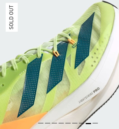 Adidas Adizero PRIME X Lime Teal Orange White Running GX3136 Mens size US 13 - Picture 7 of 10