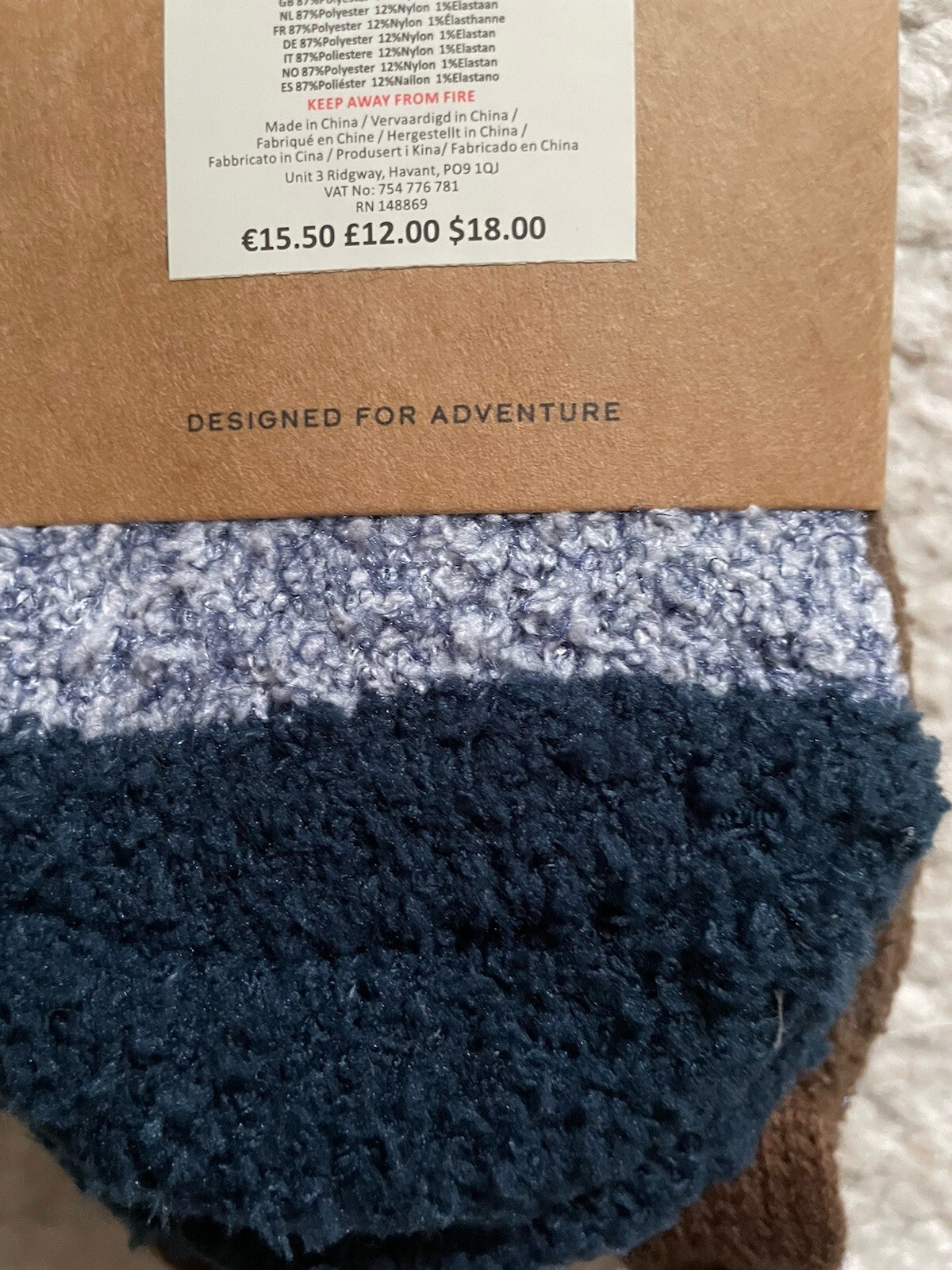 BNWT Fat Face Men’s Cosy Fluffy Socks. Bear With Scarf. Size 6.59 eBay