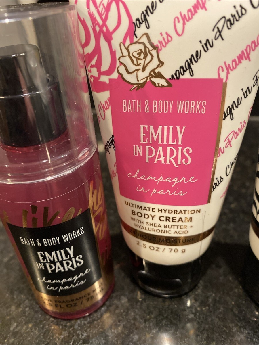 Bath And Body Works, Emily In Paris, Travel Size Set Of 4 | eBay