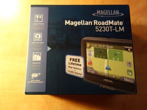 GPS MAGELLAN ROADMATE 5230T-LM, Pre-Loaded Maps USA and Canada - Picture 1 of 13
