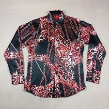 Patron Cito Small Mens Shirt Vaquero Colorful Revival Long Sleeve Cowboy